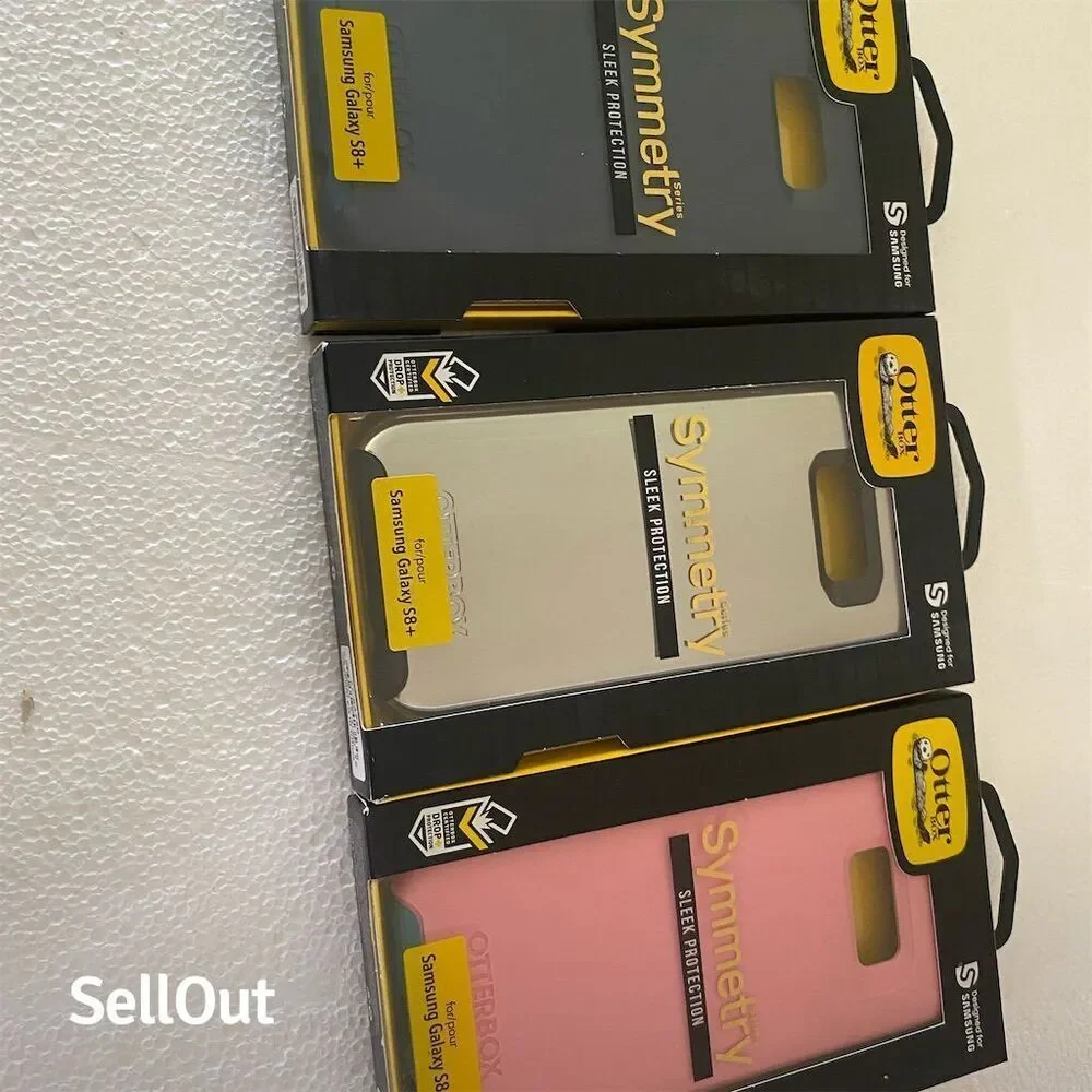 3 lots OtterBox Symmetry Case for Samsung Galaxy S8+ Multicolor Glossy Finish
